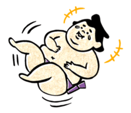 sumo wrestler"yuruizeki" part2 sticker #875878