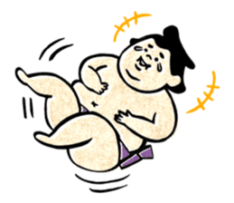 sumo wrestler"yuruizeki" part2 sticker #875878