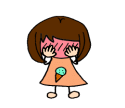 The sticker of Tsundere Shokomin sticker #876238