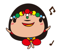 The girl who likes a dance sticker #876884