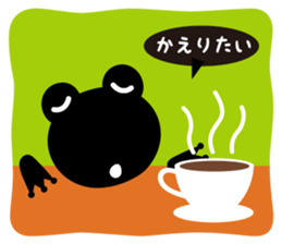 Get away( Loose  frog series) sticker #877255