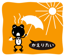 Get away( Loose  frog series) sticker #877264