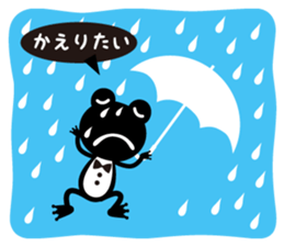 Get away( Loose  frog series) sticker #877265