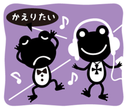 Get away( Loose  frog series) sticker #877278