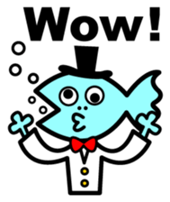 Fish-Man Gentle Man sticker #877319