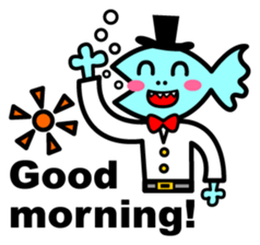 Fish-Man Gentle Man sticker #877320