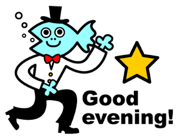 Fish-Man Gentle Man sticker #877322