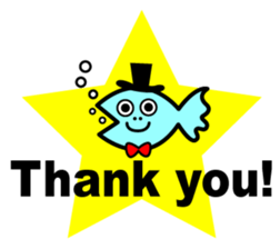 Fish-Man Gentle Man sticker #877329