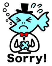 Fish-Man Gentle Man sticker #877334