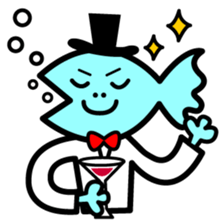 Fish-Man Gentle Man sticker #877336