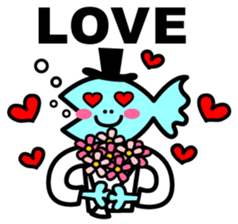 Fish-Man Gentle Man sticker #877344