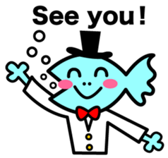 Fish-Man Gentle Man sticker #877357