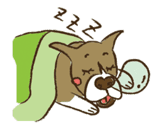 Boxer dog "Guy" sticker #877844