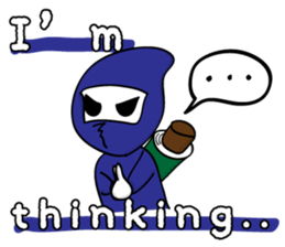 tomu ninja english version sticker #878319