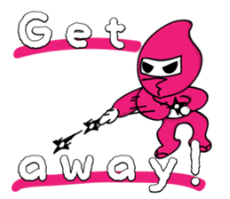 tomu ninja english version sticker #878320