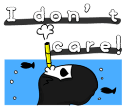 tomu ninja english version sticker #878321