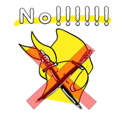 tomu ninja english version sticker #878326