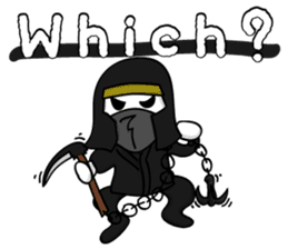 tomu ninja english version sticker #878328
