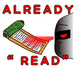 tomu ninja english version sticker #878331