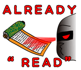 tomu ninja english version sticker #878331