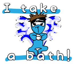 tomu ninja english version sticker #878333