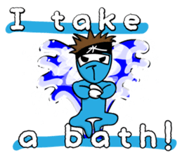 tomu ninja english version sticker #878333