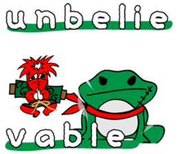 tomu ninja english version sticker #878339