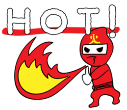 tomu ninja english version sticker #878340