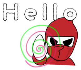 tomu ninja english version sticker #878344