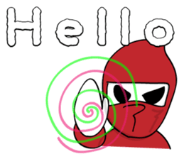 tomu ninja english version sticker #878344