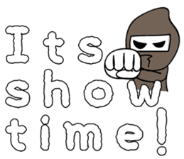 tomu ninja english version sticker #878346
