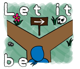 tomu ninja english version sticker #878350