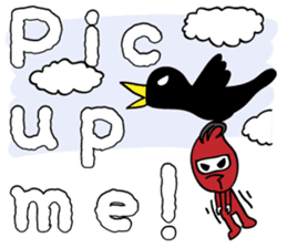 tomu ninja english version sticker #878351