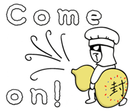 tomu ninja english version sticker #878352