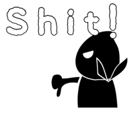 tomu ninja english version sticker #878357