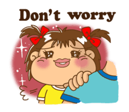 A happy girl, Noe sticker #878481