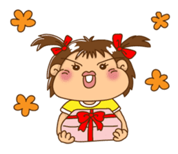 A happy girl, Noe sticker #878482