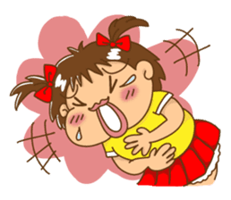 A happy girl, Noe sticker #878484