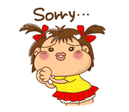 A happy girl, Noe sticker #878488