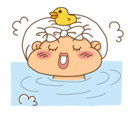 A happy girl, Noe sticker #878490