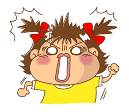 A happy girl, Noe sticker #878496