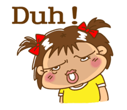 A happy girl, Noe sticker #878501