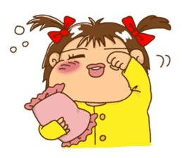 A happy girl, Noe sticker #878503