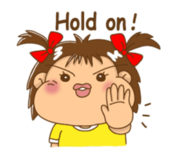 A happy girl, Noe sticker #878507