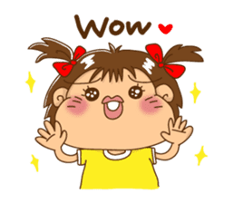 A happy girl, Noe sticker #878511