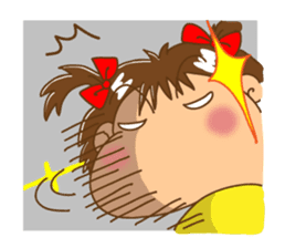 A happy girl, Noe sticker #878515