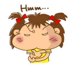 A happy girl, Noe sticker #878518