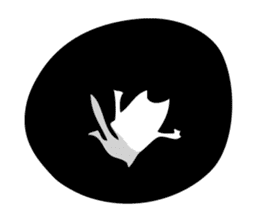 Colorful cat Sticker sticker #878642