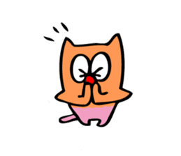 Colorful cat Sticker sticker #878662