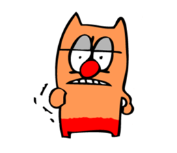 Colorful cat Sticker sticker #878668